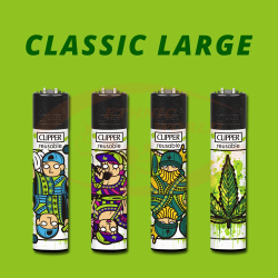 Clipper - Briquet Poker Weed