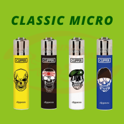 Clipper MICRO - Briquet Skulls 4
