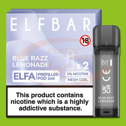 ELFA 2x2 ml 20 mg Blue Razz Lemonade (Recharge)