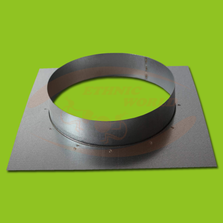 Flange Metal Flat ø125mm 28X28cm