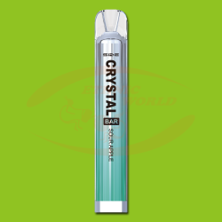 Crystal Bar 600 puffs 20 mg Sour Apple