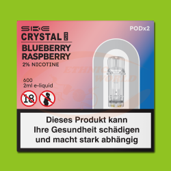 Crystal Plus POD 600 puffs 20 mg Blueberry Raspberry (2 pc)