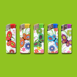 DR - Briquet Electronic Mini Butterflies