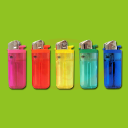 DR - Briquet Jetable Mini Transparent