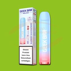 Geek Bar Meloso 600 puffs 0 mg Blueberry Sour Raspberry