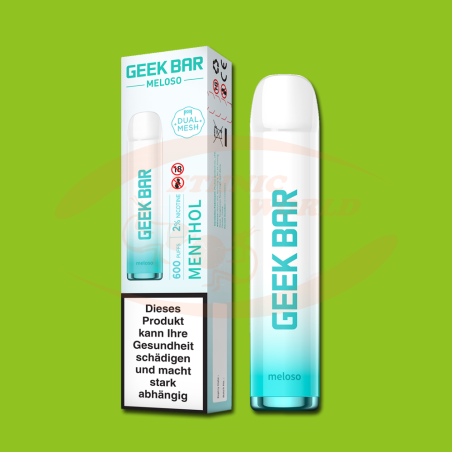 Geek Bar Meloso 600 puffs 20 mg Menthol