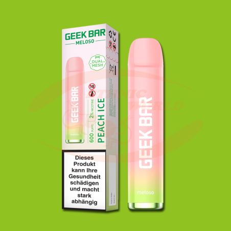 Geek Bar Meloso 600 puffs 20 mg Peach Ice