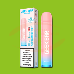 Geek Bar Meloso 600 puffs 20 mg Strawberry Ice
