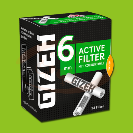 Gizeh Active Filter 6 mm Black (34)