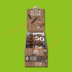 Gizeh Active Filter 6 mm Brown (50)