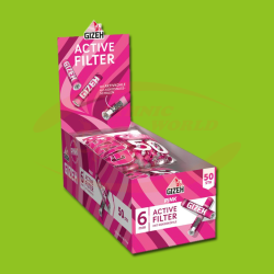 Gizeh Active Filter 6 mm Pink (50)