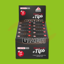 Gizeh Black Extra Fine Rolls Slim +Filter