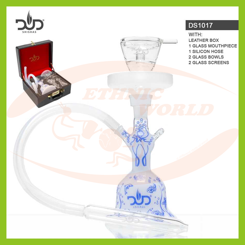 Glass Shisha Dud Aquarium - Leather Case