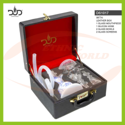 Glass Shisha Dud Aquarium - Leather Case