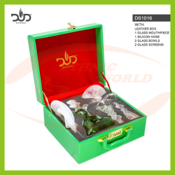 Glass Shisha Dud Butterfly Effect - Leather Case