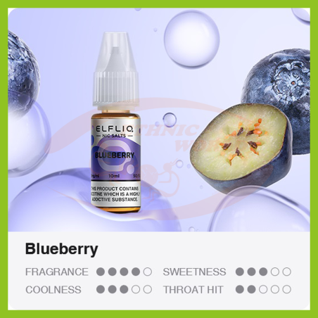 Elf Bar ELFLIQ 10 ml - 20 mg Blueberry