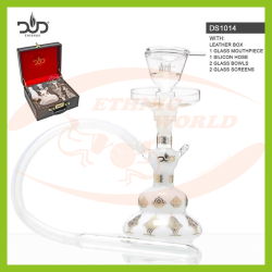 Glass Shisha Dud Tribal - Leather Case