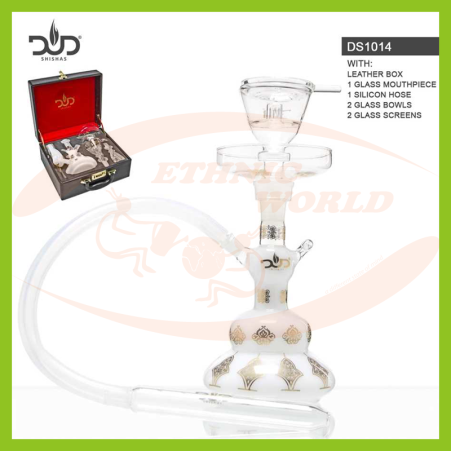 Glass Shisha Dud Tribal - Leather Case