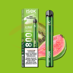 Einweg e-cig 20 mg ISOK Kiwi Pomegranate (800)