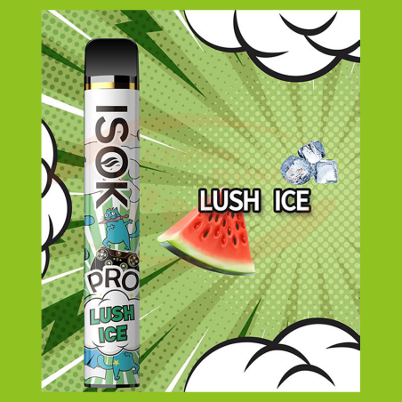 E-cig Jetable 20 mg ISOK Lush Ice (2000)