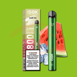 E-cig Jetable 20 mg ISOK Lush Ice (800)