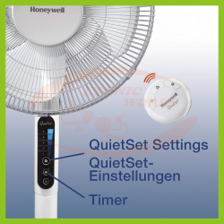 Honeywell QuietSet Stand Fan 40 cm