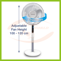 Honeywell QuietSet Stand Fan 40 cm