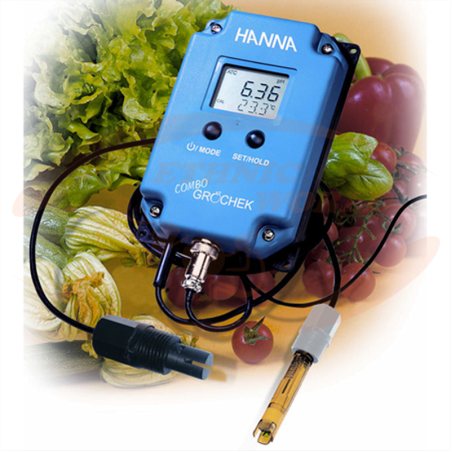 Hanna Gro chek Combo pH/EC&TDS/TEMP (HI 991404-02)