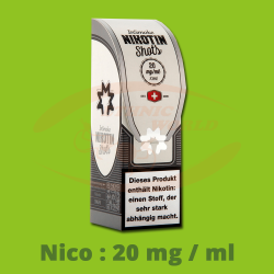 InSmoke Liquid 10 ml - 20mg - Nicotine Shots