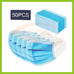 Disposable Face Mask 3 ply 50 pc