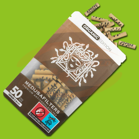 Medusa Filters 6mm ORGANIC ( 50 pc)
