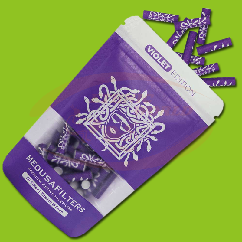 Medusa Filters 6mm VIOLET ( 50 pc)