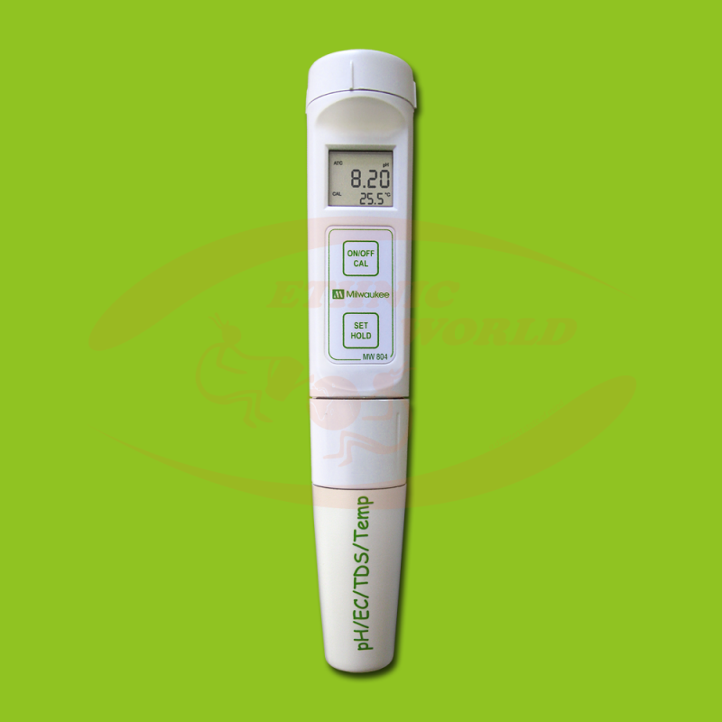 Milwaukee Waterproof Pocket pH/EC Tester MW804