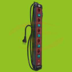 Multiprise 5xCH 5xSwitch 1.5mm² Brennenstuhl