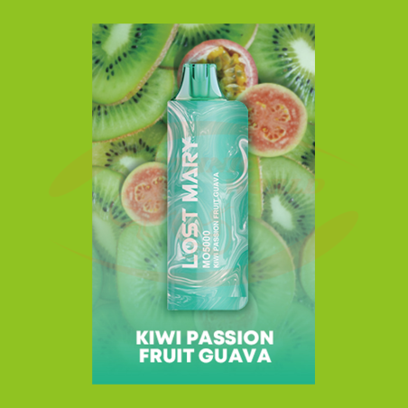 LOST MARY MO5000 20 mg Kiwi Passion Guava (5000)