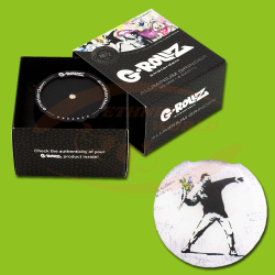 Grinder Alu G-Rollz Banksy Flower 4 part 53mm