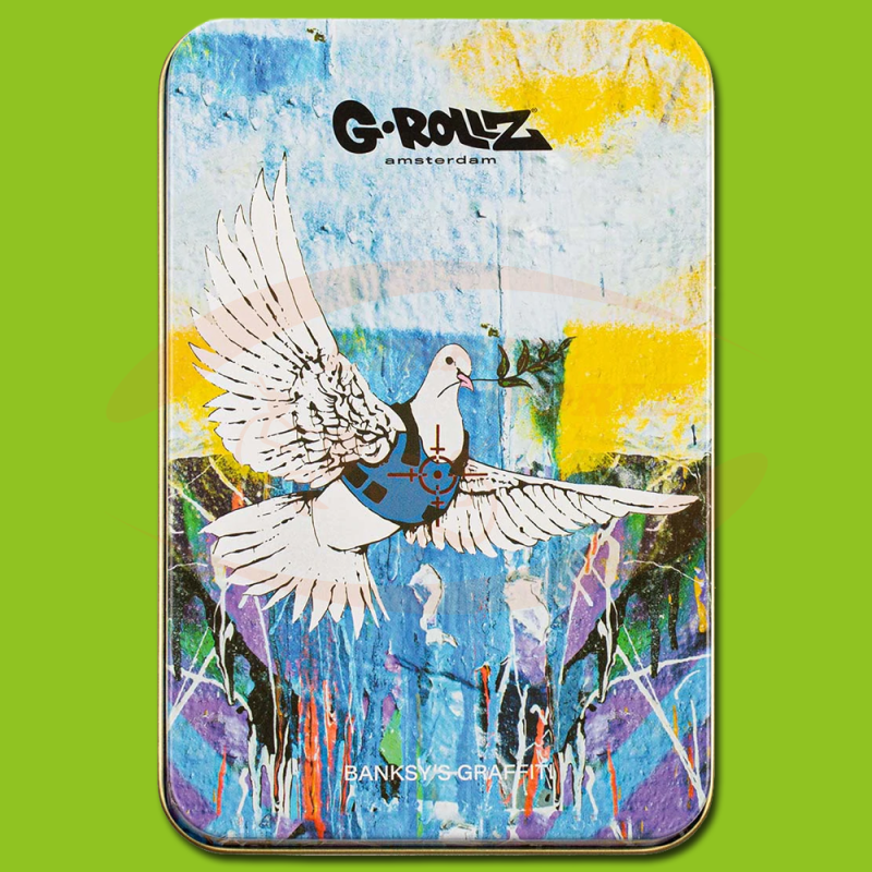 G-Rollz Box Banksy Armoured Dove 11.5x6.5cm