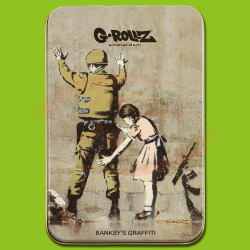 G-Rollz Box Banksy Soldier Frisked 11.5x6.5cm