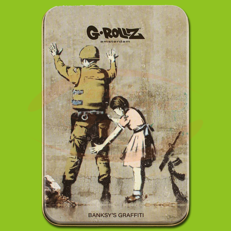 G-Rollz Box Banksy Soldier Frisked 11.5x6.5cm