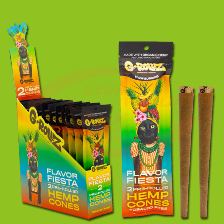 G-Rollz Hemp Cones Multifruit (2 pc)
