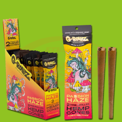 G-Rollz Hemp Cones Passion Haze (2 pc)