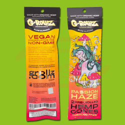 G-Rollz Hemp Cones Passion Haze (2 pc)