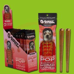 G-Rollz Hemp Cones Strawberry Pop (2 pc)