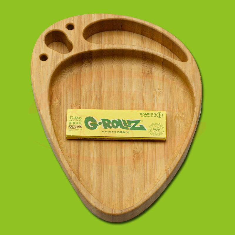G-Rollz Palette Bamboo Tray 19x14cm