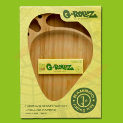G-Rollz Palette Bamboo Tray 19x14cm