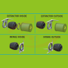 SJ - Extracteur EC 150 m³/h (DF16E150)