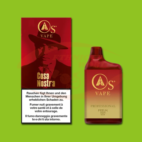 OS Vape 10000 puffs 20 mg Cosa Nostra