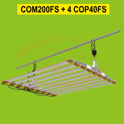 SJ - Cosmorrow Kit LED 200W FULL SPECTRUM 2.85