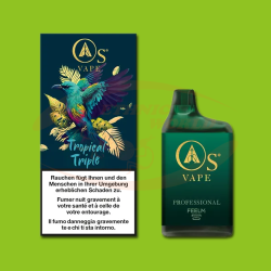 OS Vape 10000 puffs 20 mg Tropical Triple
