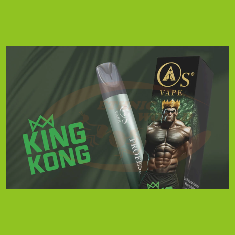 OS Vape 750 puffs 20 mg King Kong